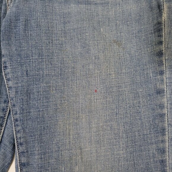 Levis Womens Curvy Skinny Jeans Size 28 Medium Wash Distressed Denim - Picture 5 of 8